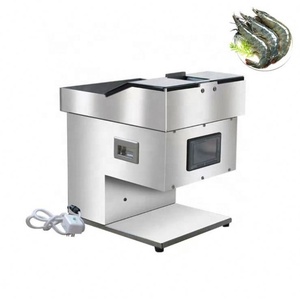 Removedor de apertura de camarones eléctrico de escritorio, máquina cortadora de gambas de acero inoxidable, equipo de espalda abierta - Product Image 3