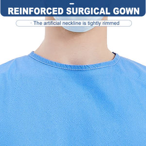 CE Certified Doctor Dress Factory Custom Azul Isolamento Vestidos Hubei Haixin Hospital Vestuário Vestido Médico Cirúrgico Atacado - Product Image 3