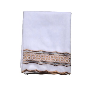 Bufanda Africana bordada para mujer, Hijab, chal árabe, turbante musulmán - Product Image 1