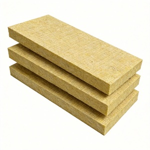 Factory Direct Sales Rock Wool Board 120 kg/m³ Low Dust Emission for Warehouse Sound Insulation Board - Product Image 1
