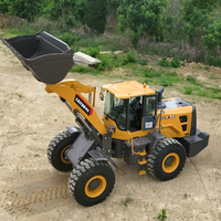 Zuverlässiger Sand- und Kies-Lader für Steinbrüche, 5 Tonnen Radlader, 170kN Ausbrechkraft, 30 Grad Steigfähigkeit, 3m³ Schaufel