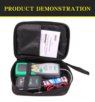 Détecteur de court-circuit automobile, analyseur de moteur, diagnostic des codes de défaut, vérification du système de batterie, affichage LED sans fil, certifié CE