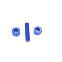 DIN 975 3/8" 5/16" Threaded 3m Carbon Steel Grade 10.9 Galvanized/Black Finish Stud Rod