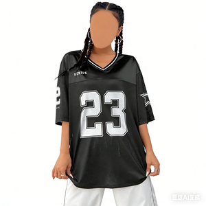 Conjuntos Deportivos Personalizados de Primera Calidad para Fútbol, Béisbol, Baloncesto y Ropa Urbana, Camisetas Deportivas Cortas con Estampado y Malla - Product Image 5