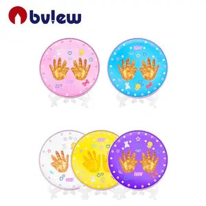 Bview Art Perfect Clean Touch Tinten pad für Baby Handabdrücke und Fußabdrücke für Familien gedächtnis oder Geschenk