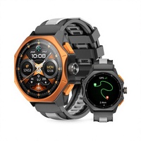 Montre connectée de sport en plein air GTX4 avec suivi GPS, écran AMOLED, chargement magnétique, étanche 5 ATM (niveau natation), OEM