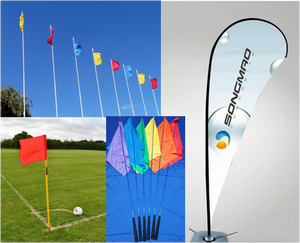 Mât de drapeau Bird Eagle FRP, mât télescopique en fibre de verre - Product Image 2