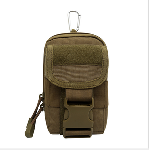 Bolsa Táctica para Teléfono Celular CB10 para Exteriores, Capacidad para 2 Teléfonos Celulares, con Anillo de Gancho para Cinturones, Logotipo Personalizado Desmontable - Product Image 4