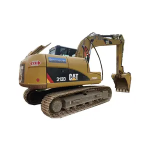 二手挖掘机CAT 312D min挖掘机，12吨CAT 312B 308D液压履带式反铲小型挖掘机状况良好，低