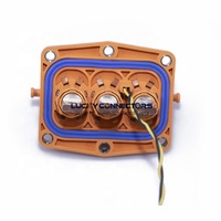 Câble d'alimentation CA haute tension de haute qualité 250A EV connecteur CC 2 pôles Hvil Pro Audio avec contact