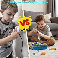 EPT Vente en gros 58 pièces Kits scientifiques de planches d'expérimentation électronique en plastique Jouets éducatifs STEM