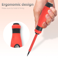 Lápiz Probador de Voltaje con Punta Doble Extraíble, Destornillador de Prueba para Distribuidor, 163mm, 40.8g, 4mm, Modelo 638
