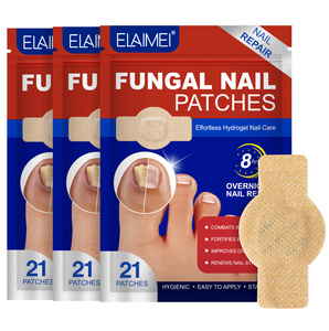 ELAIMEI 21 Pièces Soin Réparateur Nocturne des Ongles Anti-Champignon Bâton de Renouvellement Traitement des Ongles d'Orteils Fongiques Patchs pour la Santé des Ongles - Product Image 6