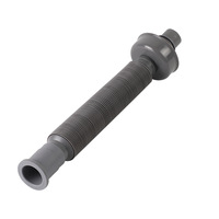 Connecteur moulé par injection en plastique souple HJSJ pour tuyau de drainage, éviers de cuisine, épaissi, anti-odeur, anti-fuite, modèle 1-1/2