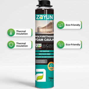 Espuma de Poliuretano de Alta Calidad y Gran Rendimiento para Aislamiento de Ventanas, Tipo <span class=keywords><strong>Pistola</strong></span> y Aplicación con Boquilla - Product Image 1