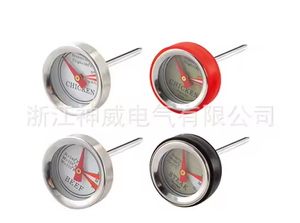 Termómetro de Cocina Mini SW, Termómetro de Acero Inoxidable Duradero con Dial para Parrilla, Ahumador, Herramientas para Barbacoa, Termómetros para Asar, Hornear y Carne - Product Image 3