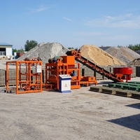 Machine à fabriquer des blocs Shengya QTJ4-25, machine industrielle automatique pour la fabrication de blocs creux en béton et en ciment