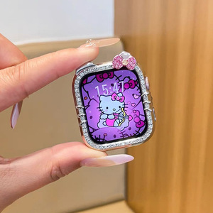 Funda Protectora de Lujo con Diamantes de Imitación para Huawei Watch Fit 4 Pro KT Cat, Marco de Diamantes, Resistente a Golpes, Cubierta para Reloj Inteligente - Product Image 3