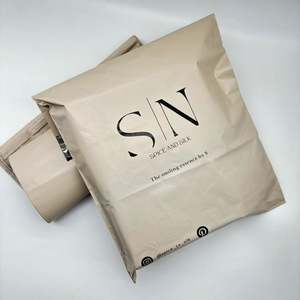 Bolsa de Envío Autoadhesiva de Poli Nude Biodegradable y Ecológica con Logotipo Personalizado para Zapatos, Ropa de Piel, Embalaje de Plástico para Envíos - Product Image 3