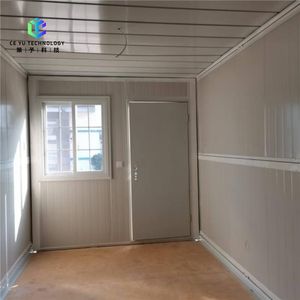 Casa Contenedor de Acero Prefabricada, Plegable y Portátil, Diseño Transpirable, Marca CEYU, Garantía de 5 Años, para <span class=keywords><strong>Residencia</strong></span> Temporal - Product Image 6
