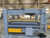 Presse à chaud hydraulique pour bois Green Giant, force de serrage 1200KN, chauffage à l'huile thermique haute précision, puissance 42KW, 3 couches 8