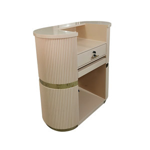 Mostrador de Caja de Alta Calidad para Clínica Pequeña Moderna de Lujo, Mostrador de Recepción para Salón de Belleza, Mostrador de Caja para Boutique - Product Image 3