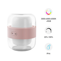 Lampe de chevet moderne et simple, rechargeable, flexible, à courant continu, lumière d'ambiance, lumière RGB, intensité réglable, portable, intérieur/extérieur, chambre à coucher