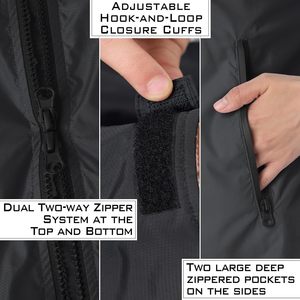 BKD OEM Giacca Bomber Invernale Lunga per Bambini, Antivento, Foderata in Sherpa, Unisex, in Poliestere, Asciugatura Rapida, Lavabile in Lavatrice, Cappotto Oversize per Ragazzi - Product Image 5