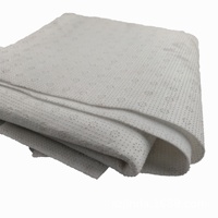 Tissu en feutre de polyester non tissé de qualité supérieure, renforcé, durable, antidérapant, avec points en PVC