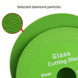 Disco diamantato da 115mm per taglio di vetro per seghe in marmo ceramica per brasatura di giada mola per smerigliatrice angolare strumenti rotanti - Product Image 2
