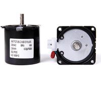 Moteur micro à basse vitesse AC220V 60KTYZ, moteur synchrone à aimant permanent 14W 2,5 tr/min, moteur à engrenages