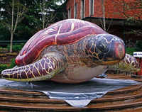 Tortue Gonflable Géante Réaliste pour Lac ou Terre, pour Fête Thème Aquarium, Publicité, Tissu Oxford, Marque IFUN
