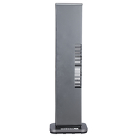 Ventilateur Chauffant Électrique Portable Autonome 2200W avec Effet Flamme 3D, Mini Élément Chauffant PTC, Éclairage Thermostatique Réglable, Certifié EU GS