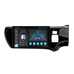 M6 PRO Android 12 2K QLED Layar Pelacak Gps Mobil untuk Toyota Aqua 2011-2017 Papan Tampilan Audio Mobil Pintar