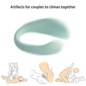 Mainan seks dewasa Vibrator kepala ganda untuk wanita Remote Control 10 Mode getar Stimulator g-spot - Product Image 4