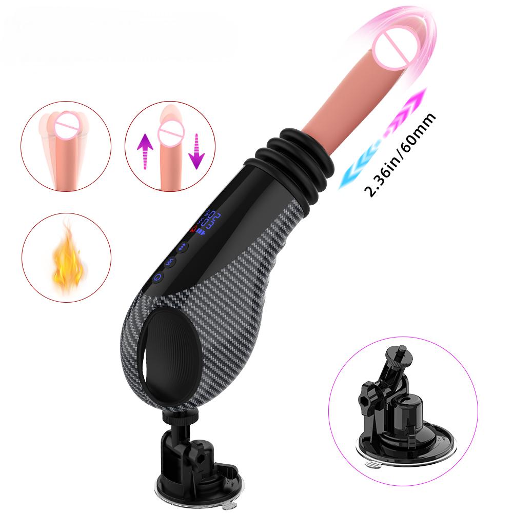 G Spot Clitoral Stimulation Automatic Heating Thrusting Realistic Dildo Vibrator  Sex Gun Machines for Women Masturbation Toys| Alibaba.com