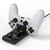 Chargeur de manette de jeu sans fil pour manette PS4/slim/pro double base de charge