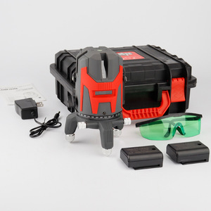 2/3/5 Lines Green LD <b>Laser</b> <b>Level</b> Self Leveling Outdoor High Bright <b>Laser</b> Measuring Tool with Tilt Alarm Dual Battery ABS Rubber - Product Image 6