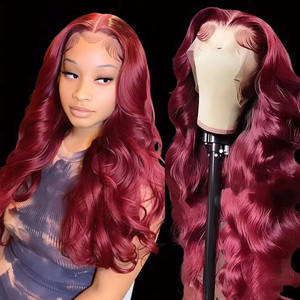 Perruques pour femmes à la mode, <span class=keywords><strong>cheveux</strong></span> longs bouclés effet vague d'eau, dentelle HD, styles brésiliens et vietnamiens pour femmes noires, vente en gros d'usine - Product Image 4