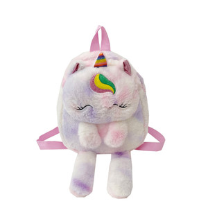 Nuova bambola di <span class=keywords><strong>unicorno</strong></span> con gambe lunghe, graziosa e carina, borsa per bambini, zaino per bambole con grandi capacità, regalo per studenti - Product Image 2