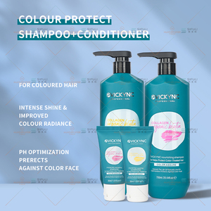 Set de Champú y Acondicionador Sifuli Huati Pvickync con Colágeno, Biotina y Aceite de Argán Natural para un Brillo Intenso, Anticaspa y Protección del Color - Product Image 3