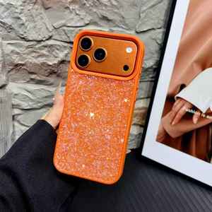 Étui de protection 2-en-1 de luxe avec diamants scintillants/diamants intégrés pour iPhone 17-12 Pro Max, coque arrière antichute - Product Image 3