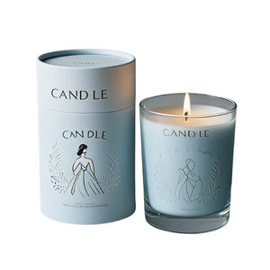 Wholesale Luxury Fragrance <b>Gift</b> <b>Box</b> Set Aromatherapy Cylindrical Eco-Friendly Paper Tube Packaging for Scented Candles Incense - Product Image 4