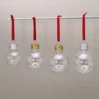 Boules transparentes personnalisées NH H de 50 ml pour gin, alcool, boisson alcoolisée, boule de 100 ml, décoration de Noël