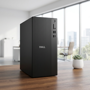 Computadora de Escritorio Dell ECT1250 Nueva, con Procesador I3-14100, 8GB/16GB de RAM DDR5, SSD+HDD NVMe y Monitor de 23.8 Pulgadas, Ideal para Oficina y Negocios - Product Image 2