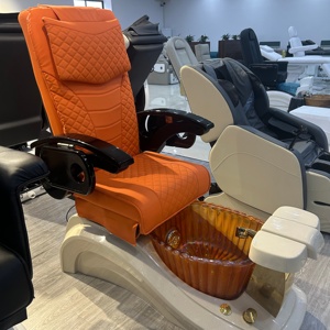 Sillón Eléctrico Reclinable sin Tuberías para Pedicura y Spa, con Masaje y Sonido, para Salón de Uñas y Belleza - Product Image 2