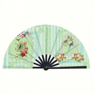 Éventail pliant personnalisé de 13 pouces avec impression de logo, pour la danse, le clac clac, le line dance et le popping, idéal pour les cérémonies de remise des diplômes - Product Image 3