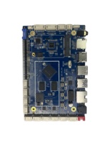 Placa de brazo de cuatro núcleos, módulo RK3566 4G, placa de sistema integrado, placa base Android para señalización Digital,