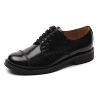 Chaussures Oxford vintage à bout pointu et lacets