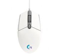 Souris Gaming Optique Filaire Authentique Logitech G102 G203, 6000 DPI, 6 Boutons, Rétroéclairage RGB, Vitesse Réglable, pour Ordinateur Portable/de Bureau